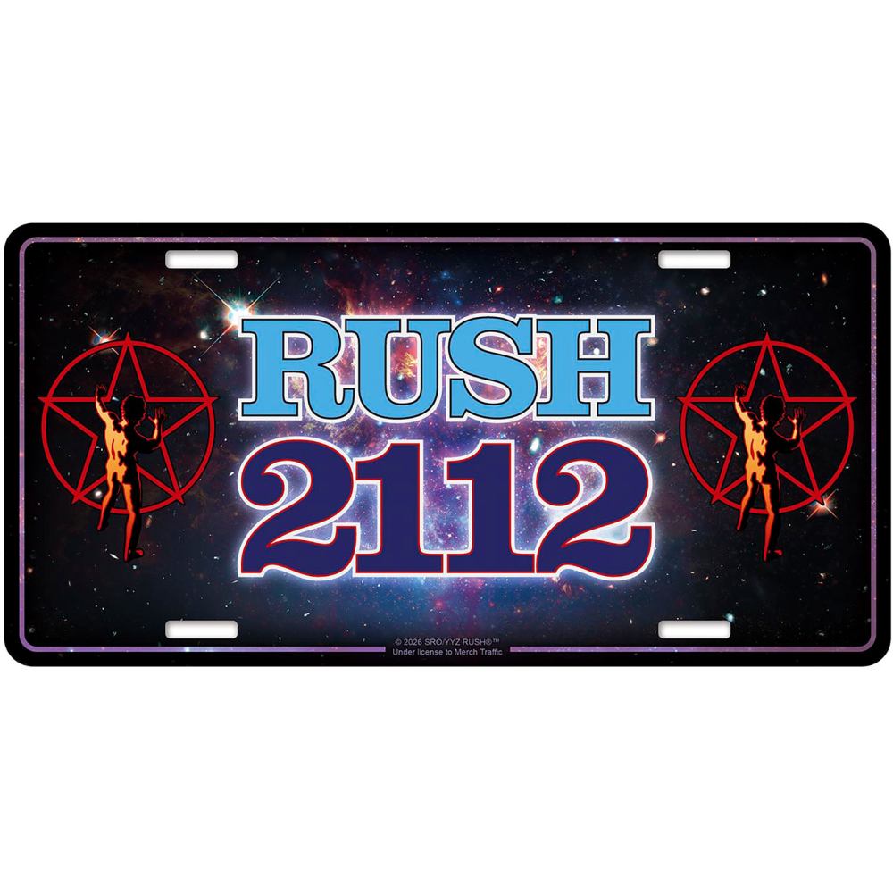 Rush - 2112 Metallwand Zeichen - Mehrfarben